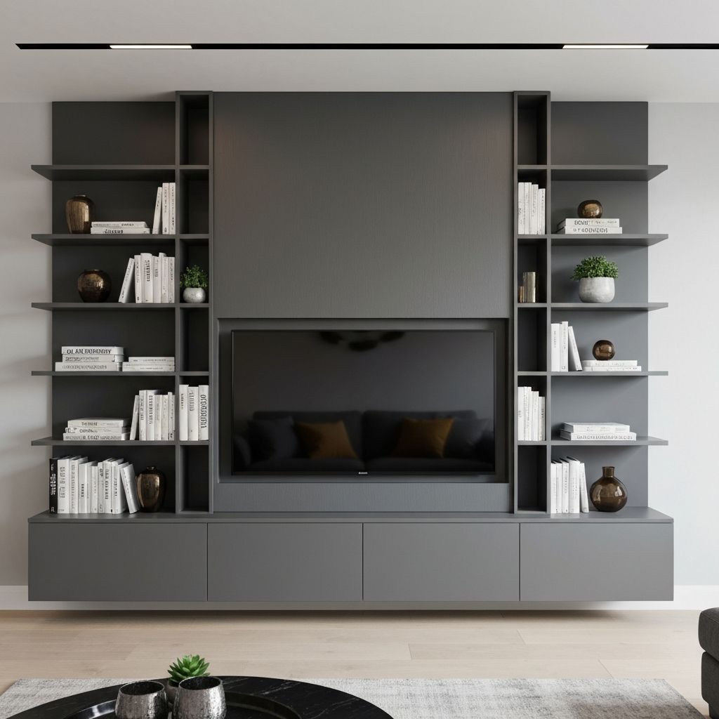 Media wall design